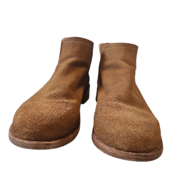 beek Chesnut Suede Falcon Ankle Booties Boots 8.5 - Picture 4 of 12